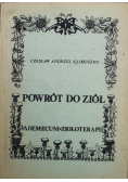 Powrót do ziół Vademecum ziołoterapii