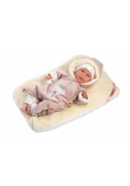 Lalka bobas Mimi z podusią rogal 42cm