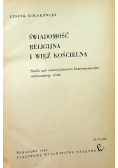 Świadomość religijna i więź kościelna