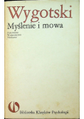 Myślenie i mowa