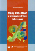 Stopy procentowe a inwestycje w Polsce i strefie euro