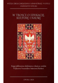 W trosce o edukację kulturę i naukę