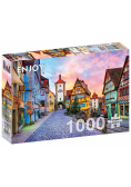 Puzzle 1000 Rothenburg ob der Tauber, Bawaria