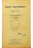 Nowy Testament 4 Ewangelie w jednej  1945 r.
