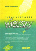 Interpretacje wierszy