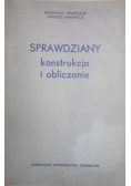 Sprawdziany konstrukcja i obliczanie
