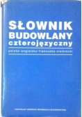 Słownik budowlany czterojęzyczny