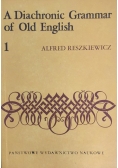A diachronic Grammar of Old English I