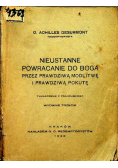 Nieustanne powracanie Do Boga 1928 r.