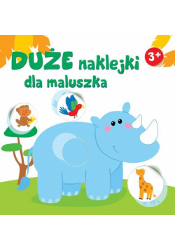 Duże naklejki dla maluszka - Nosorożec