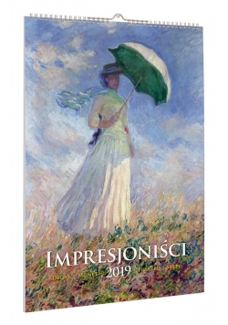 Kalendarz 2019 A3-10 Impresjoniści AVANTI