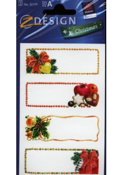 Naklejki błyszczące Z Design Christmas Dedykacje