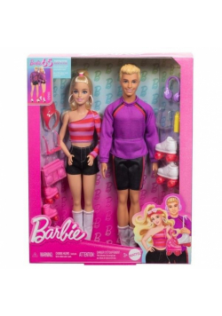 Barbie Fashionistas. Barbie i Ken na wrotkach