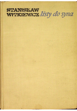 Witkiewicz Listy do syna
