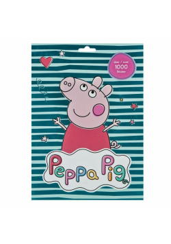 Zestaw naklejek Świnka Peppa 1000 szt