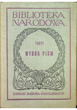 Tacyt Wybór pism