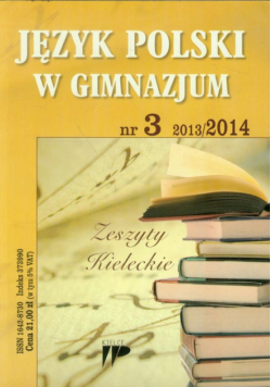 Język Polski w Gimnazjum numer 3 2013/2014