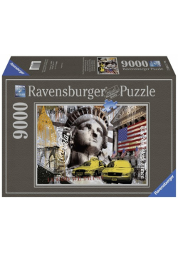 Puzzle New York Impresje 9000