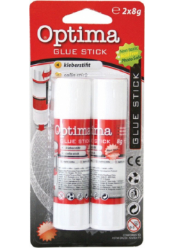 Klej w Sztyfcie 2 x 8g Optima