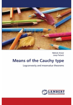 Means of the Cauchy type