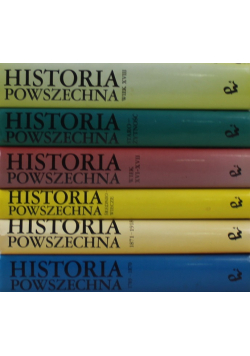 Historia powszechna 6 tomów