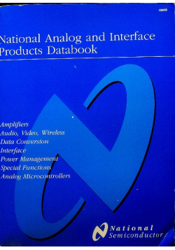 National Analog and Inteface Products Databook
