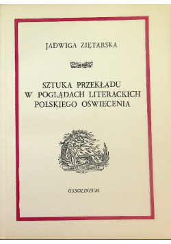 Sztuka przekładu w poglądach