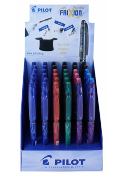 Długopis żelowy Pilot FriXion Point mix kolorów Display 36 sztuk