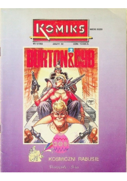 Komiks Nr 4 / 93 Burton and Cyb Kosmiczni rabusie