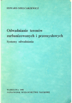 Odwadnianie terenów zurbanizowanych i przemysłowych