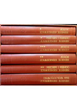 Trylogia Sienkiewicza 6 Tomów