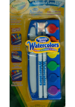 Akwarele w mazaku Crayola