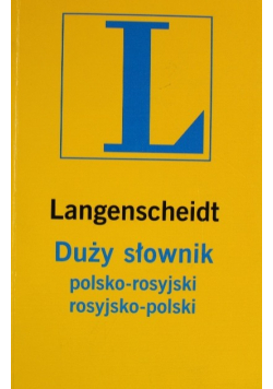 Duży słownik polsko - rosyjski rosyjsko - polski