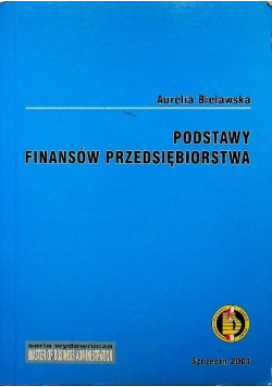 Podstawy finansów przedsiębiorstwa