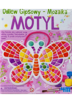 Odlew gipsowy Mozaika Motyl