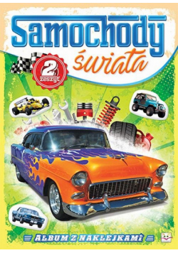Album z naklejkami Samochody świata Część 2