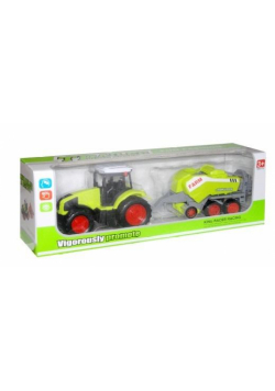Traktor z maszyną