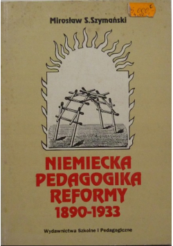Niemiecka pedagogika reformy 1890 - 1933