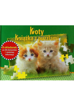 Koty Książka z puzzlami