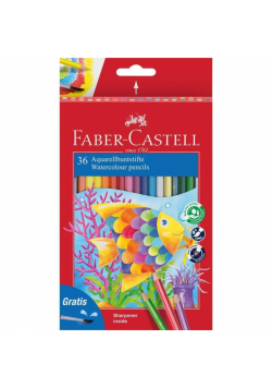 Kredki akwarelowe 36 kolorów FABER CASTELL