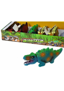 Gniotek z piszczkiem Dinozaur MIX