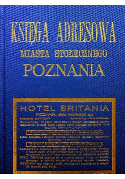 Księga Adresowa miasta stołecznego Poznania Reprint