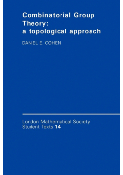 Combinatorial Group Theory