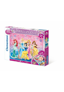 Puzzle Ozdoby Księżniczki 104