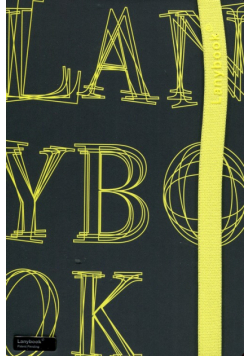 Notes A5 Lanybook LYO w kratkę czarny