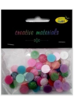 Półperełki z mikrostrukturą 12mm 15g