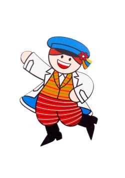 Magnes drewniany - Opoczniak FOLKSTAR