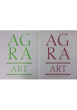 Dom aukcyjny. Agra-Art, zestaw 2 książek