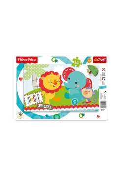 Puzzle ramkowe Zabawy w dżungli 15