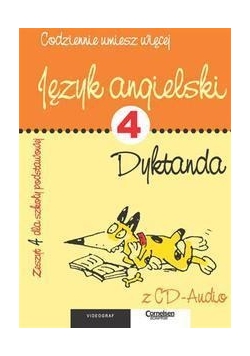 Język angielski. Dyktanda - Zeszyt 4 dla SP + CD